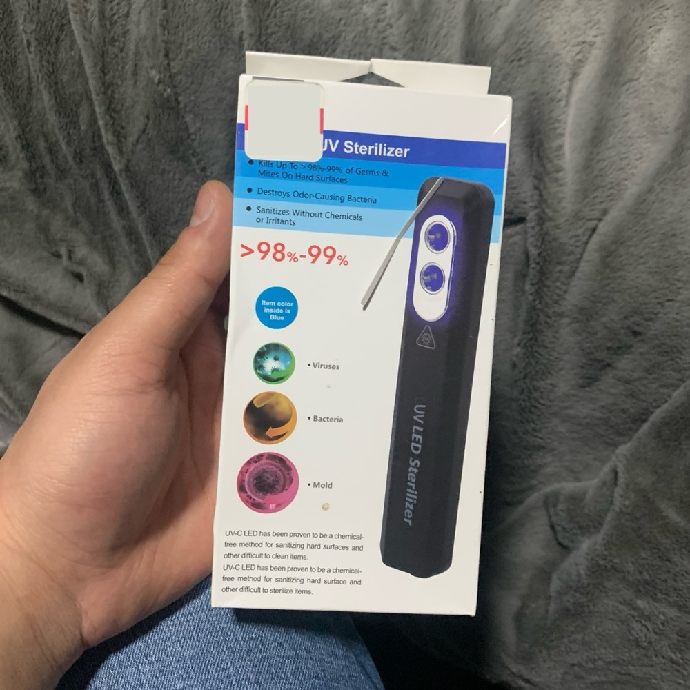 iLive Portable UV-C Sanitizer IAA400B